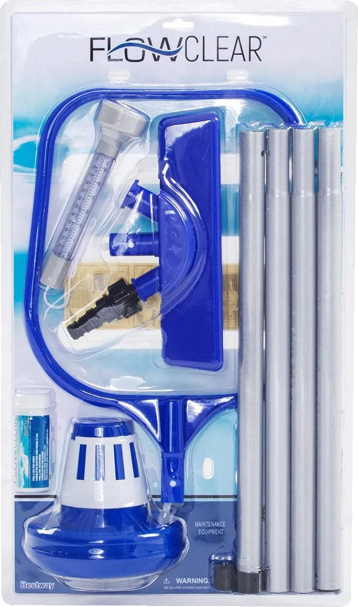 Bestway Flowclear Onderhoudsset 192442 - 7 Stuks - Blauw - afbeelding 6 van 6