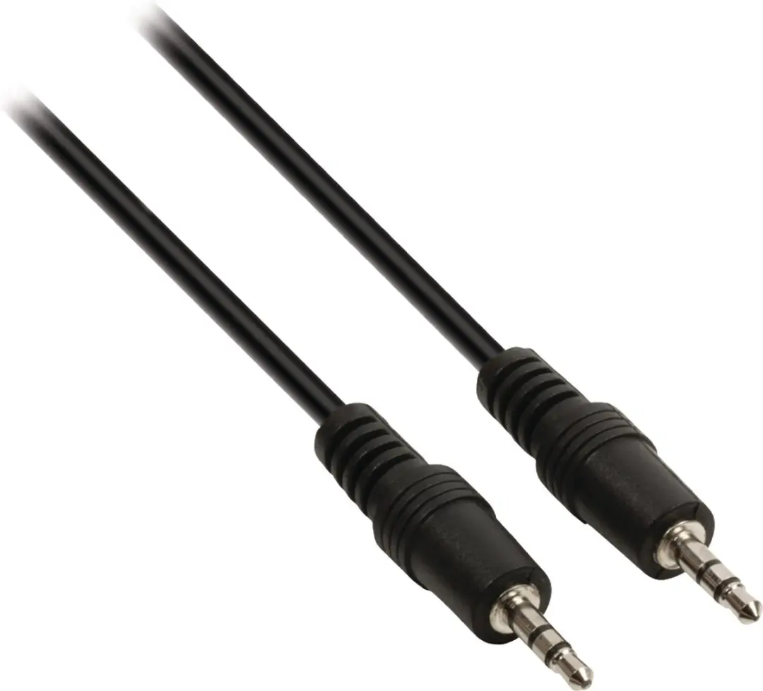 Nedis Stereo-Audiokabel 3,5mm - 1m - Zwart