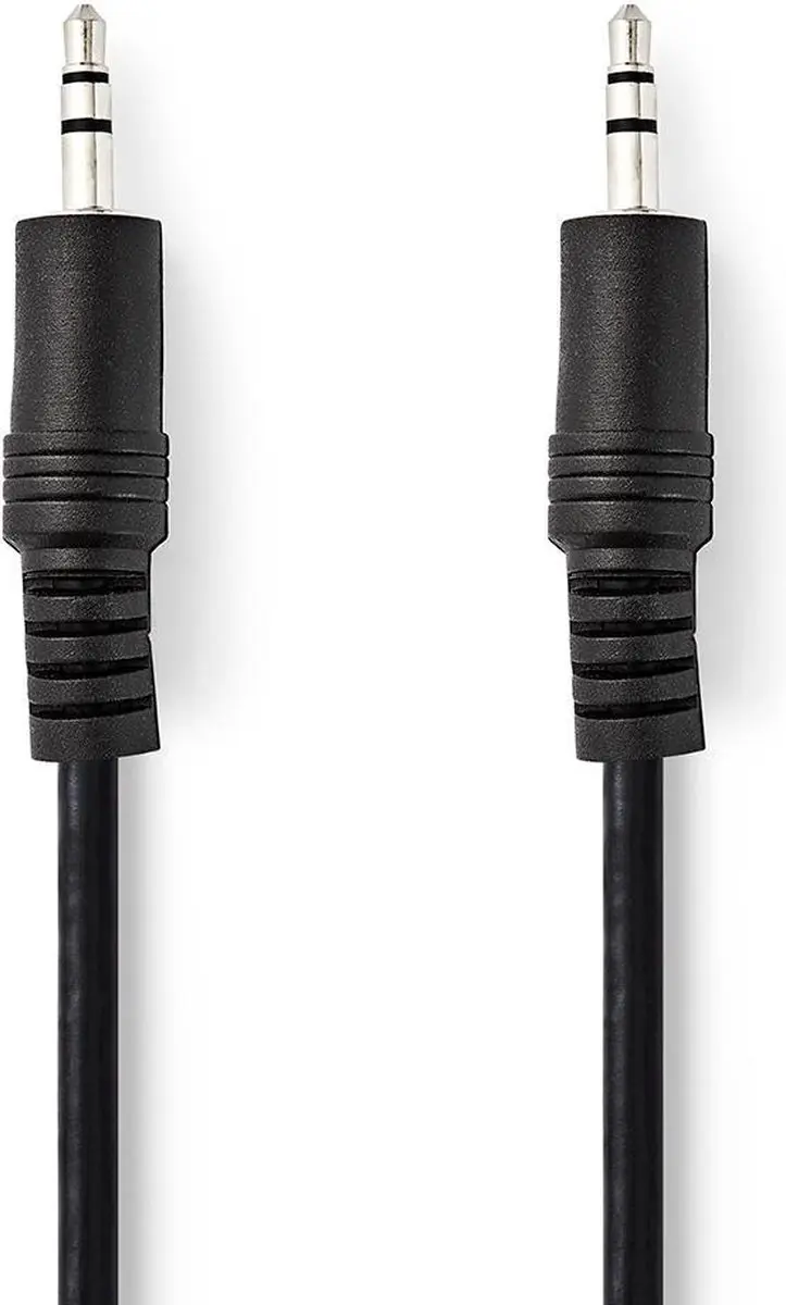 Nedis Stereo-Audiokabel 3,5mm - 1m - Zwart