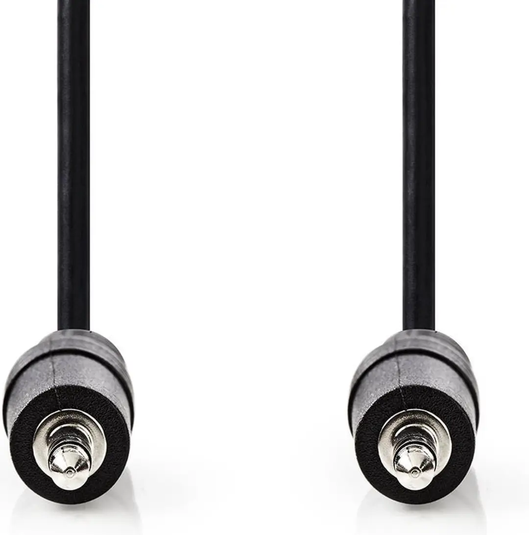 Nedis Stereo-Audiokabel 3,5mm - 1m - Zwart - afbeelding 6 van 6