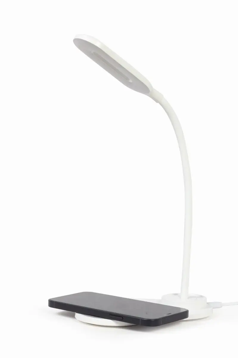 Gembird TA-WPC10-LED-01-W Bureaulamp - 10W - Wit