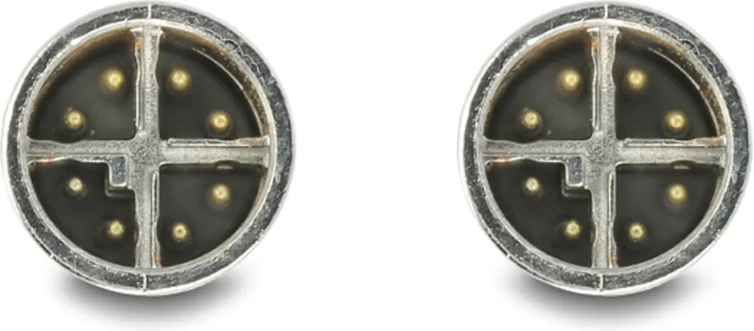 Delock M12 8-pins X-gecodeerde CAT5e Netwerkkabel 1m - Zwart