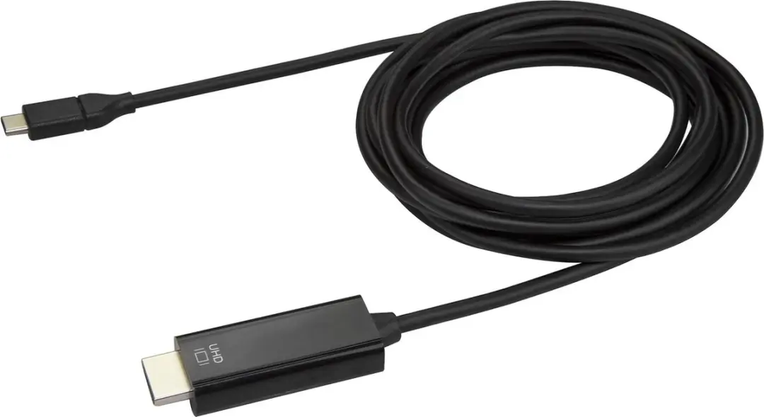 Startech CDP2HD3MBNL USB-C naar HDMI Adapter - 3m - Zwart