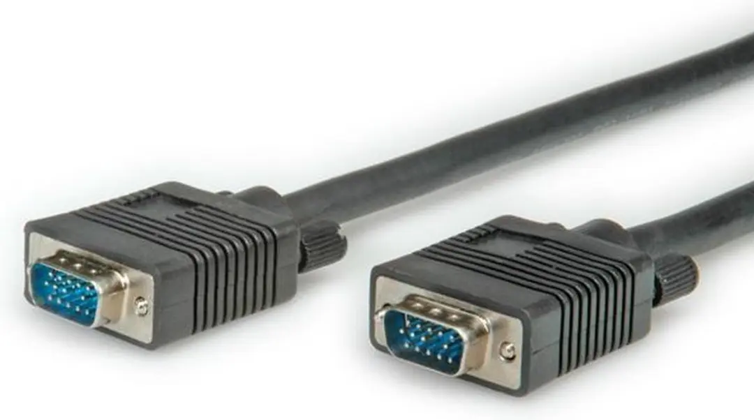 Roline SVGA Kabel HD15 M/M 10m - Zwart