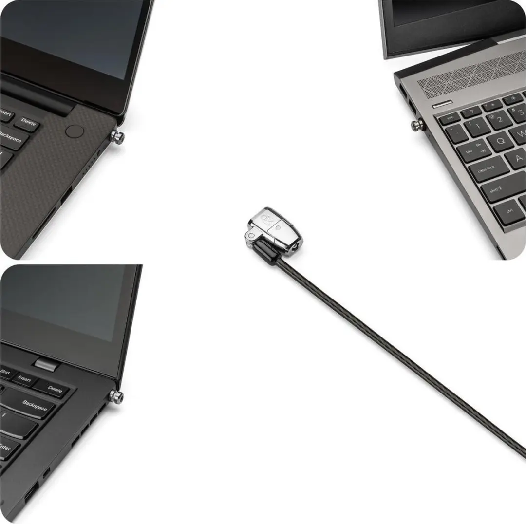 Kensington ClickSafe 2.0 K68102EU Laptopslot - Zwart