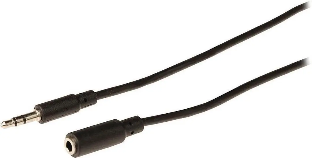 Goobay 3,5mm Jack Stereo Audio Verlengkabel - 5m - 10 Stuks