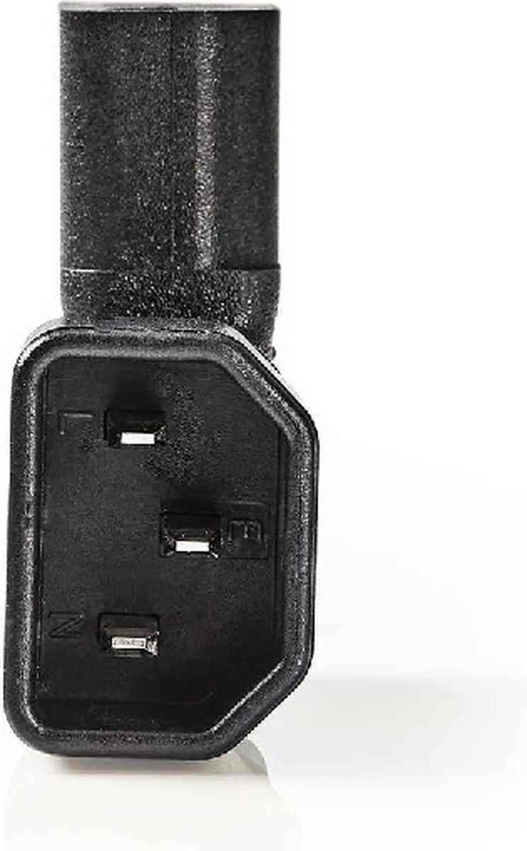 InLine C13-C14 Stroomadapter - Zwart