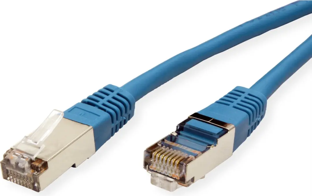 Roline Patchkabel Cat.5e FTP Blauw 0,5m