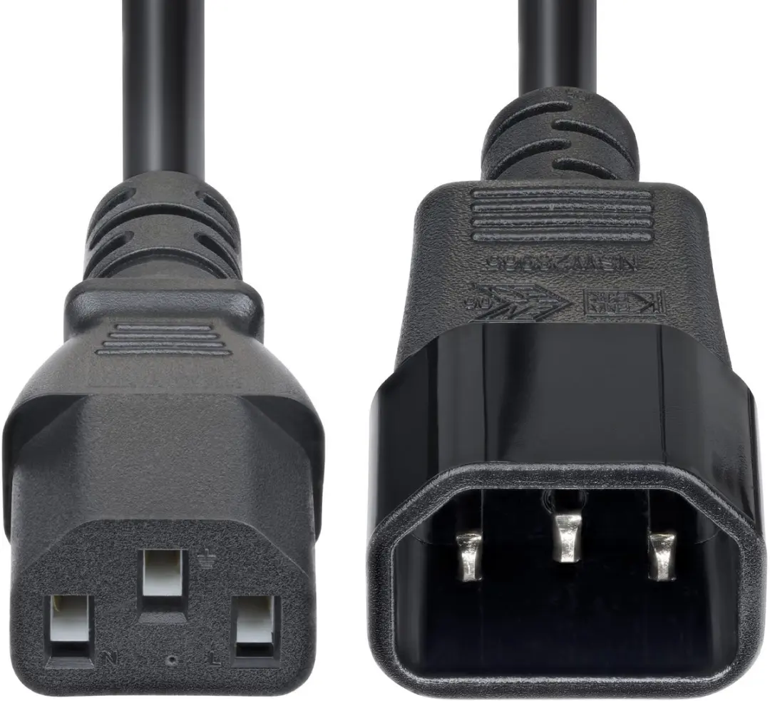 Startech PXTC13C141415FEU Stroomkabel C14-C13 4,5m - 10A 250V - Zwart
