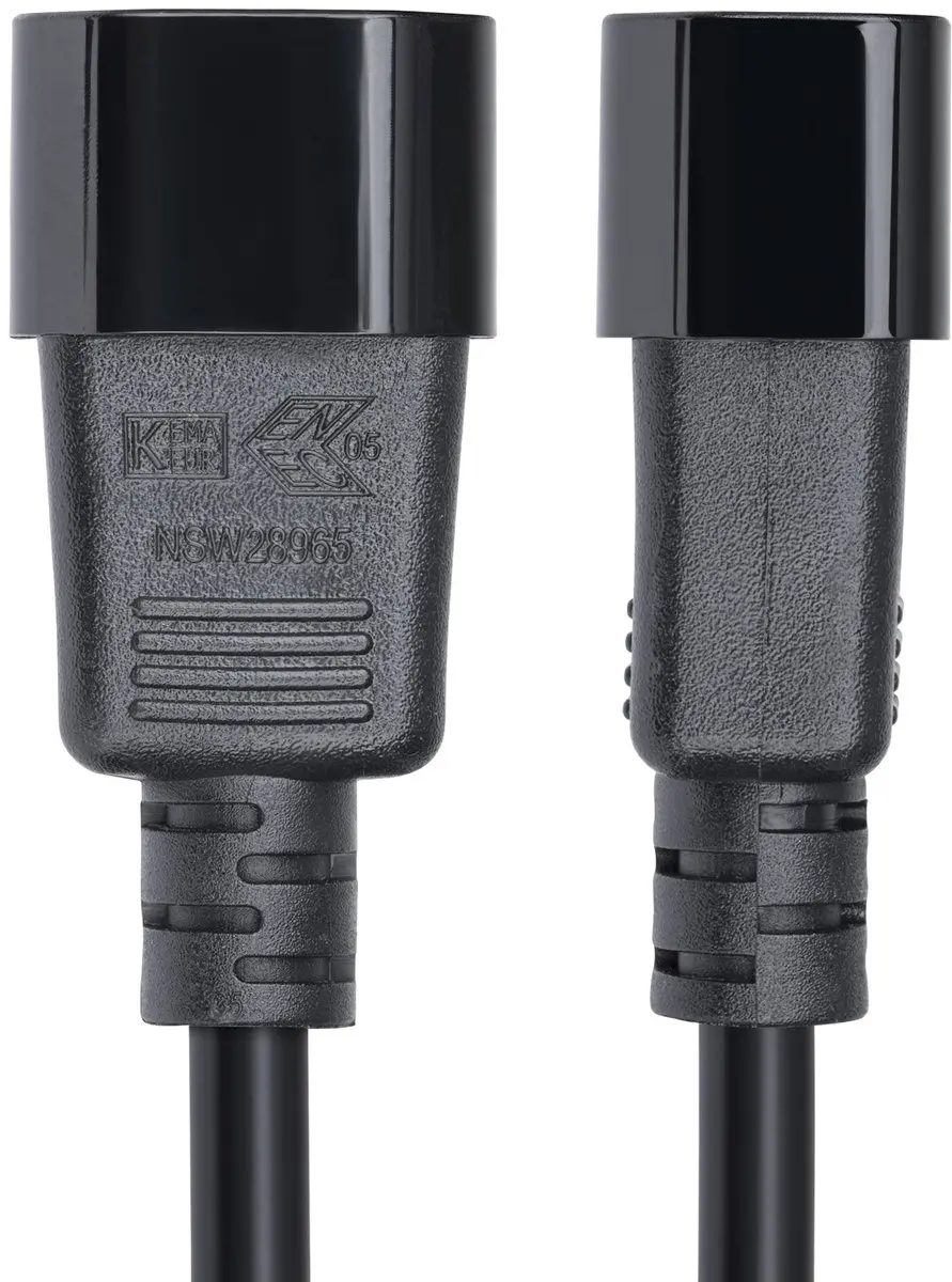 Startech PXTC13C141415FEU Stroomkabel C14-C13 4,5m - 10A 250V - Zwart