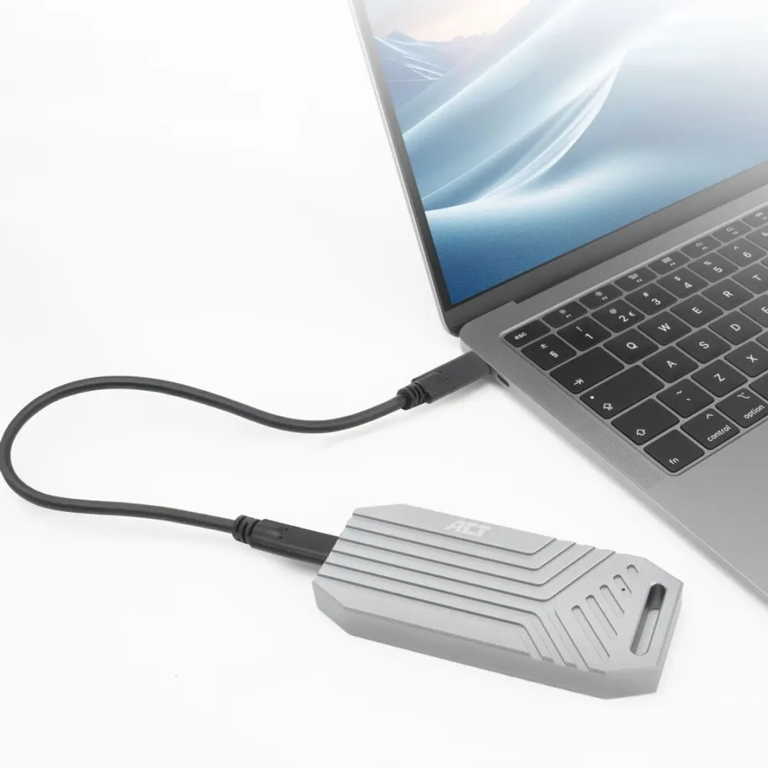 ACT AC1625 M.2 2280 NVMe SSD Behuizing - Aluminium
