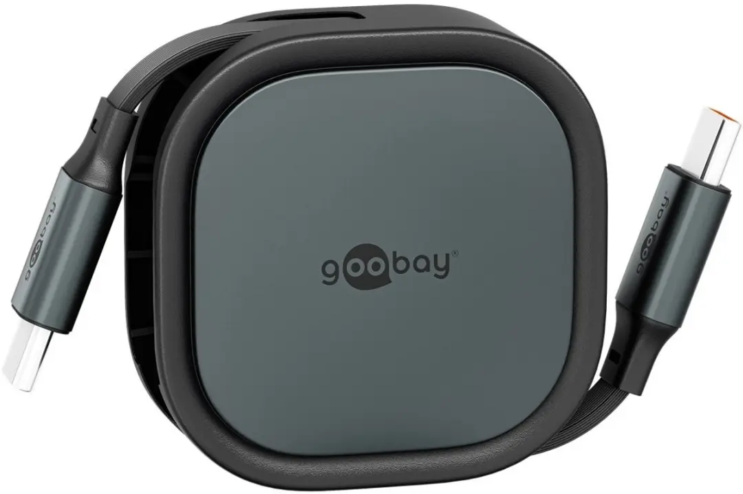 Goobay USB-C Uittrekbare Kabel 15W