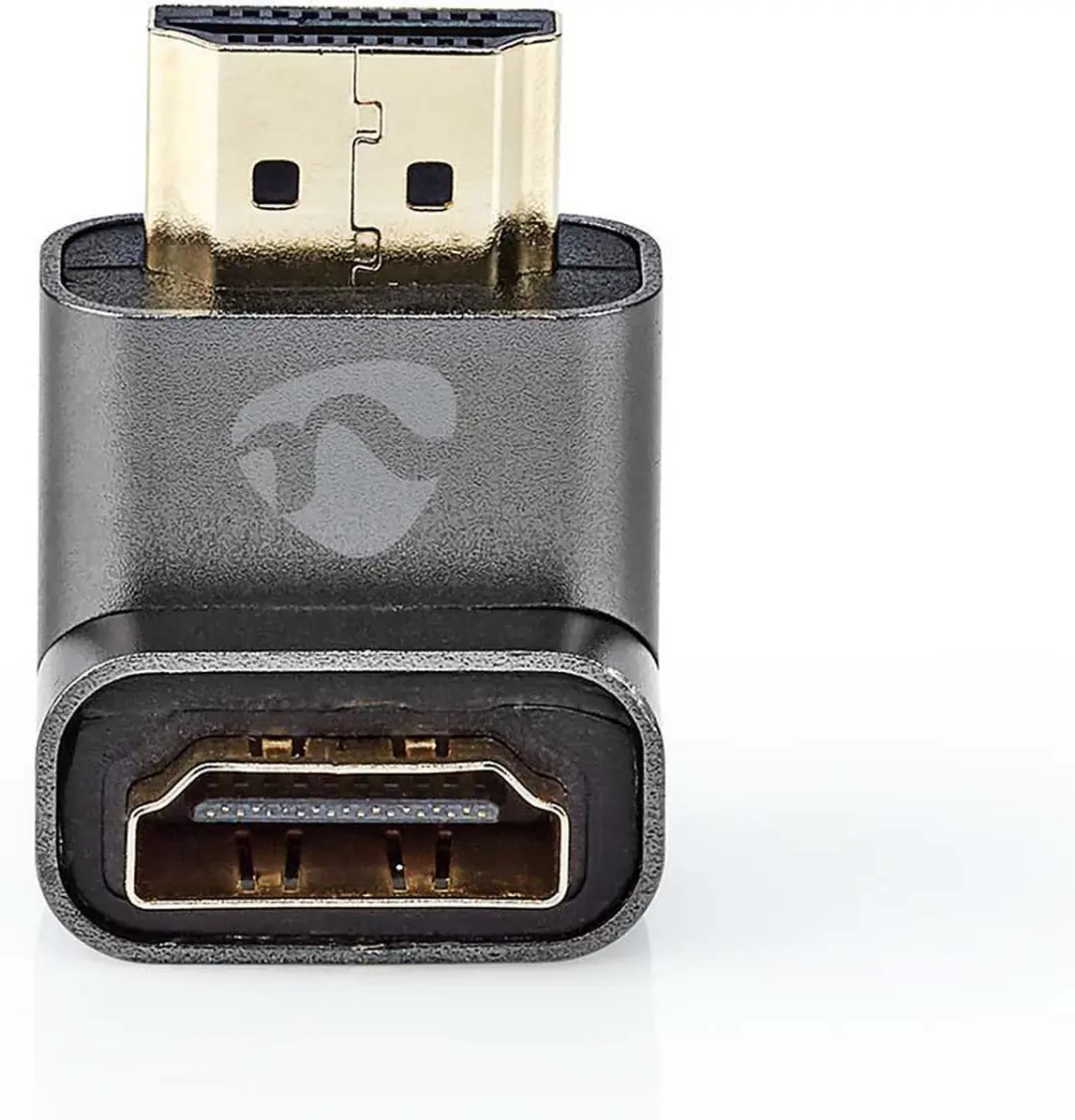 Nedis HDMI 90° Adapter CVTB34901GY - Verguld - Aluminium