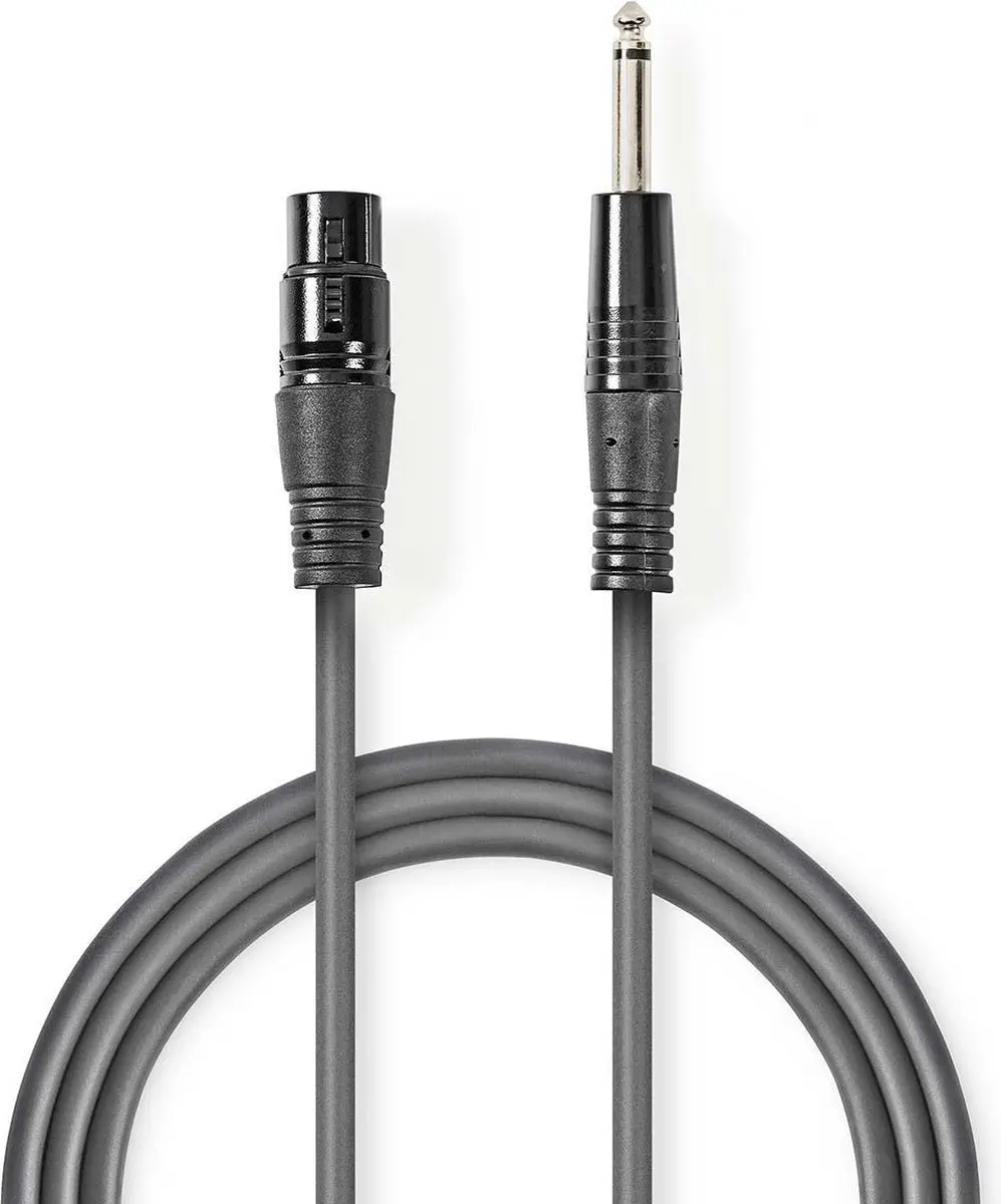 Nedis XLR 3-Pins Audiokabel 10m