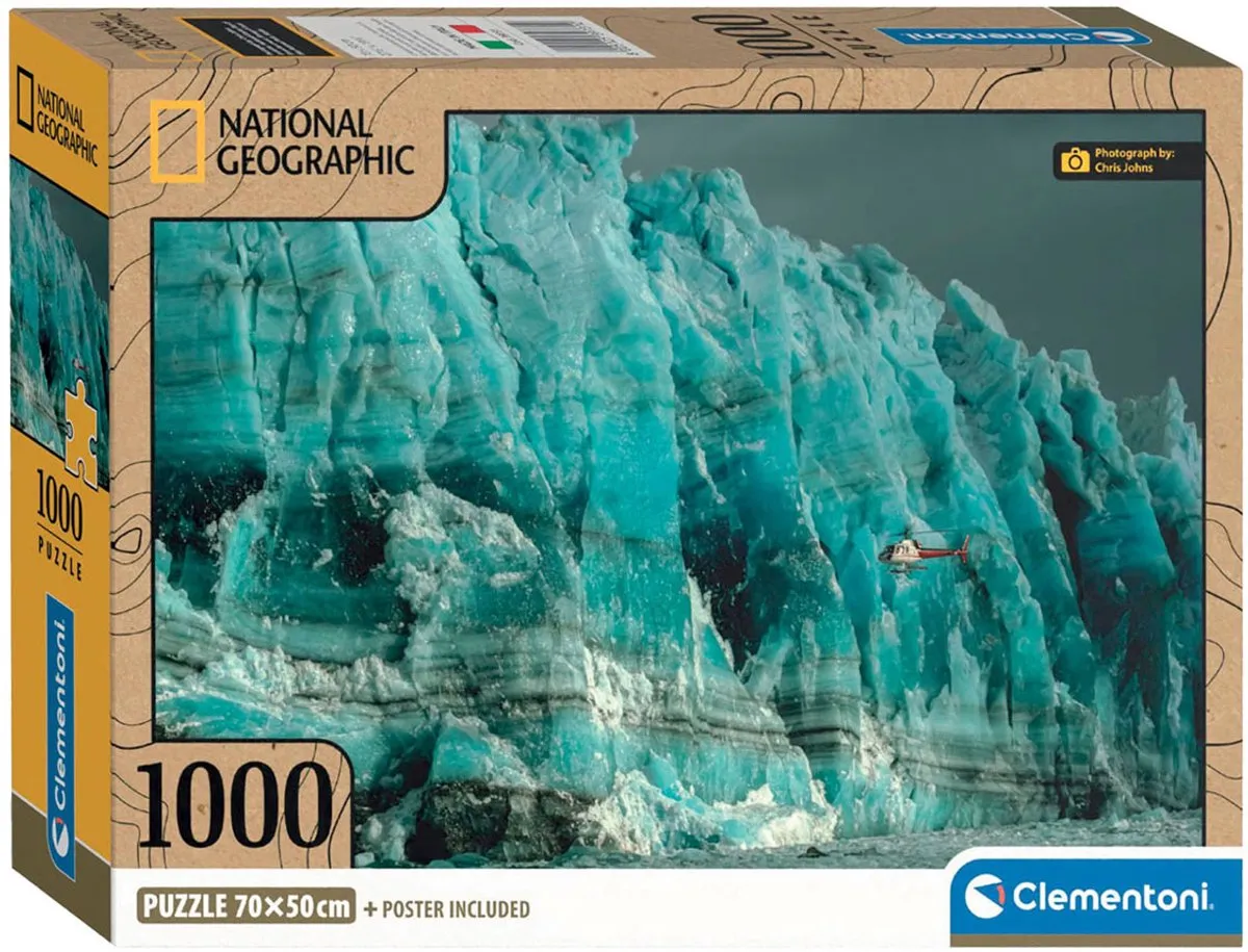Clementoni National Geographics IJsberg Puzzel 1000 Stuks