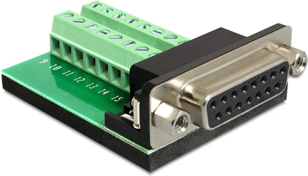 Delock Adapter Sub-D 15 Pin Gameport