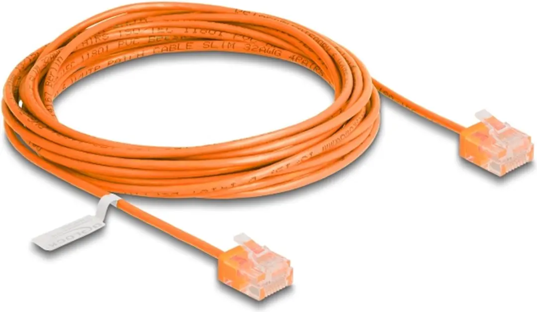 Delock RJ45 Cat.6 UTP Kabel 5m - Oranje