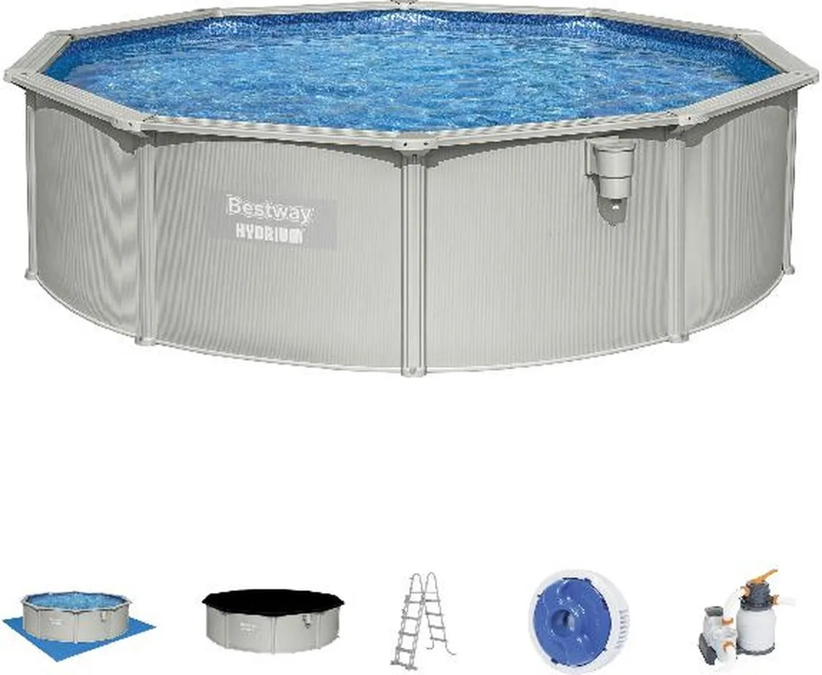 Bestway Hydrium Zwembadset 460x120cm - Wit