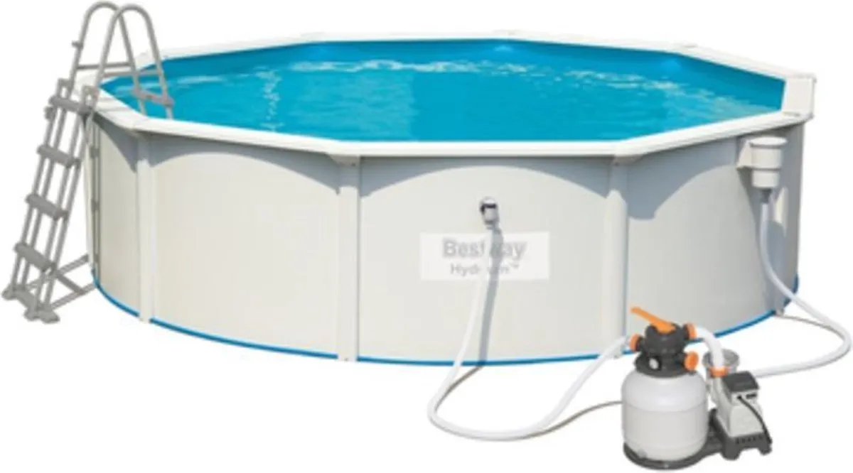 Bestway Hydrium Zwembadset 460x120cm - Wit