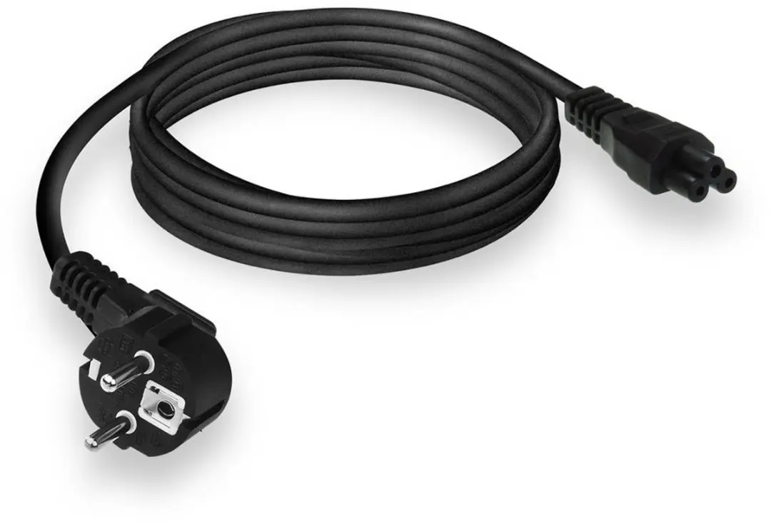 ACT AC3310 Voedingsaansluitkabel CEE7/7-C5 2m - Zwart
