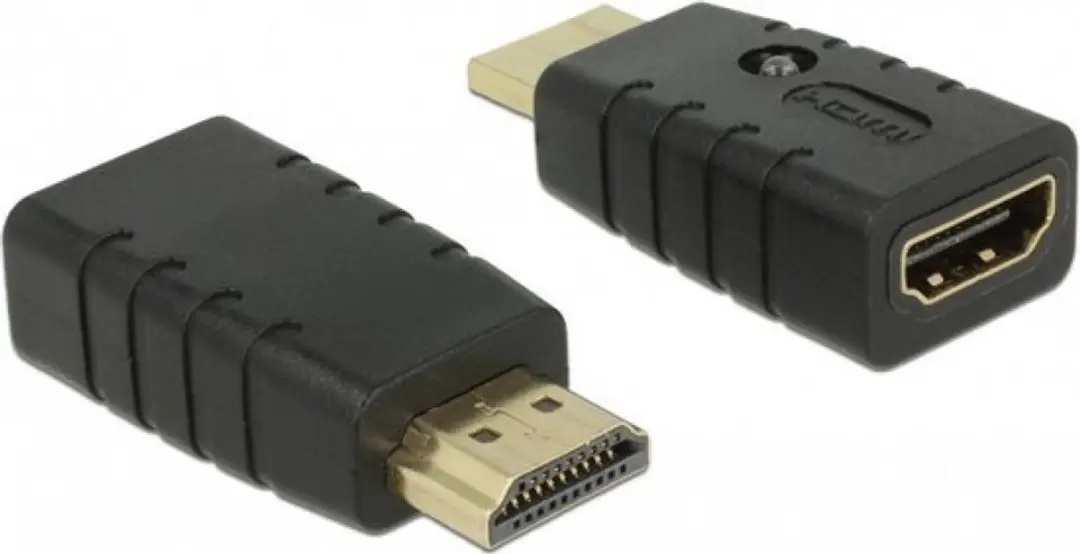 Delock HDMI-A Mannelijk naar HDMI-A Vrouwelijk EDID Emulator