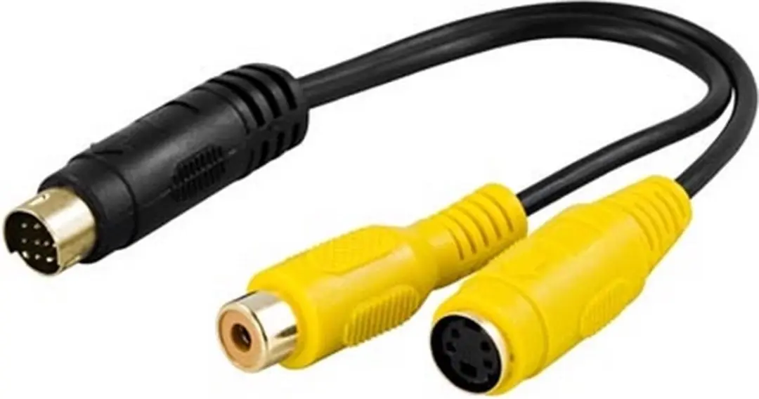 Deltaco AA-26 MiniDIN Adapter