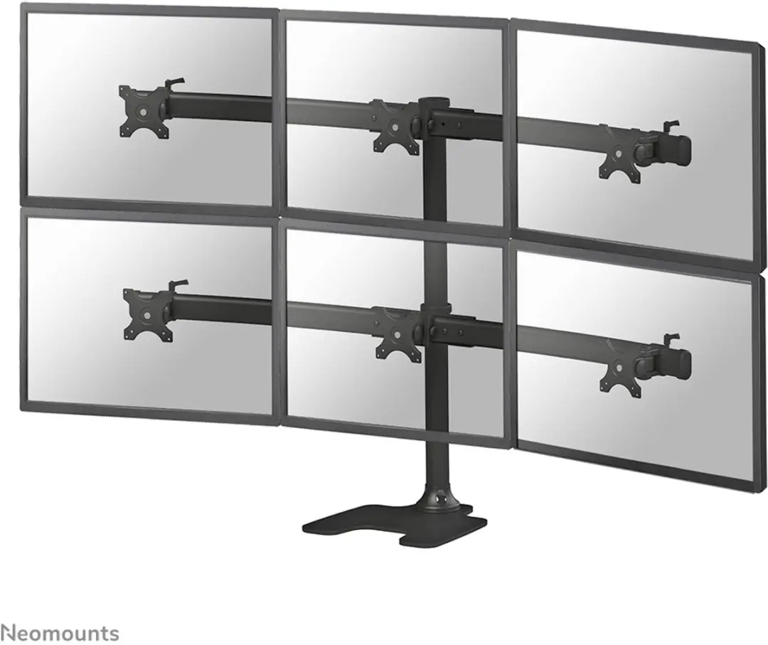 Neomounts FPMA-D700DD6 Full Motion Monitorstandaard 6x 10-27"