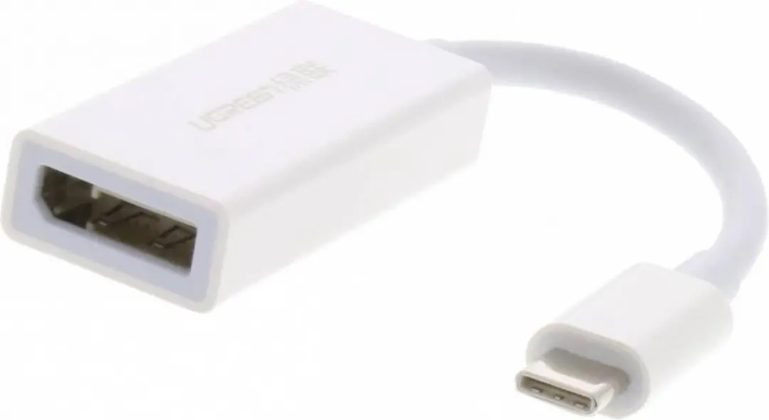 Ugreen USB-C naar DisplayPort Converter KABELMULTI84372501 - Wit