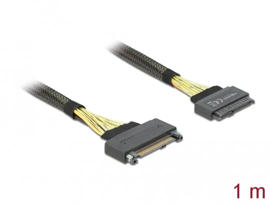 Delock U.2 SFF-8639 Kabel 1m