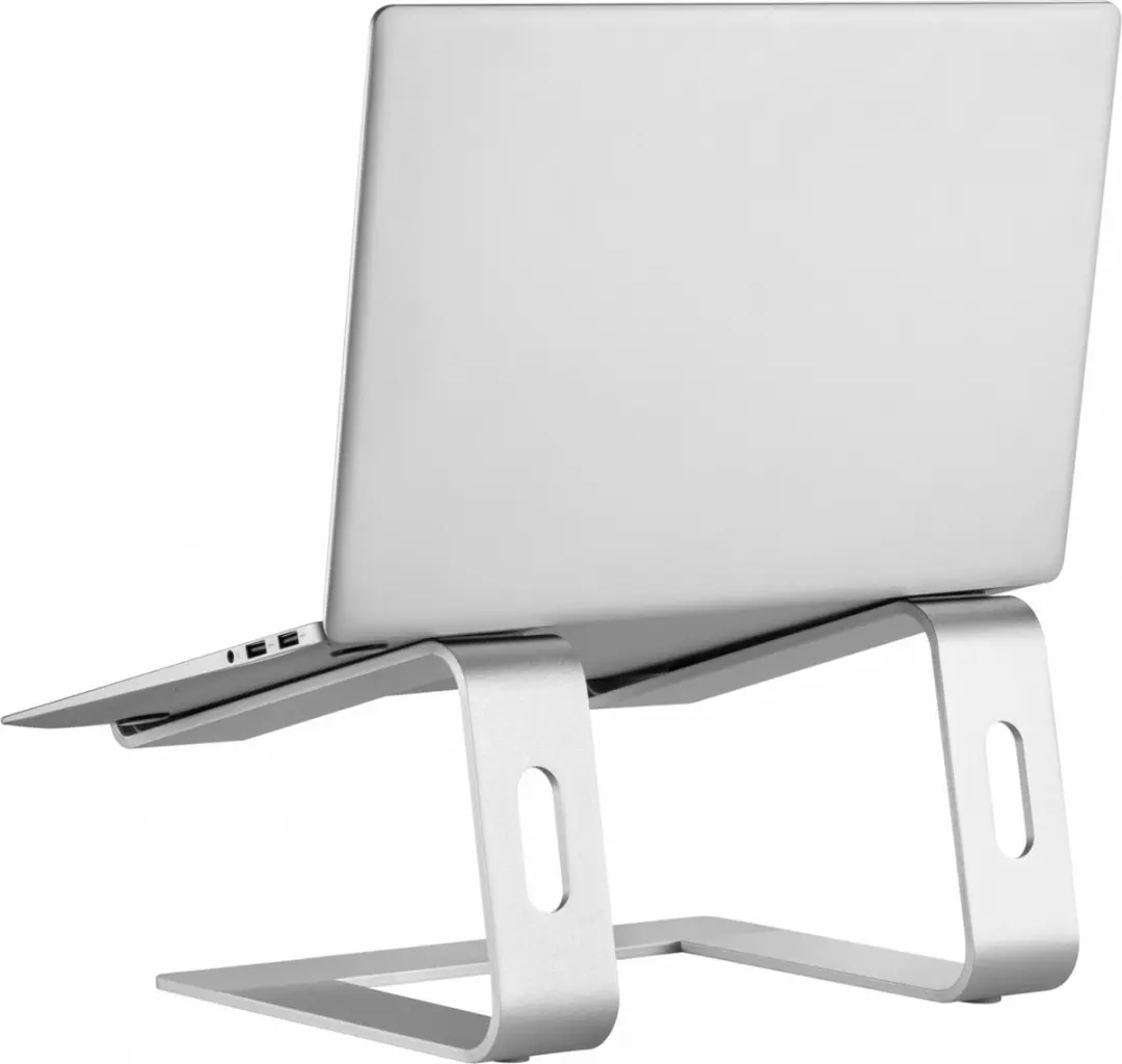 Deltaco ARM-0531 Laptopstandaard - 11-17 inch - Aluminium - Zilver - afbeelding 6 van 6