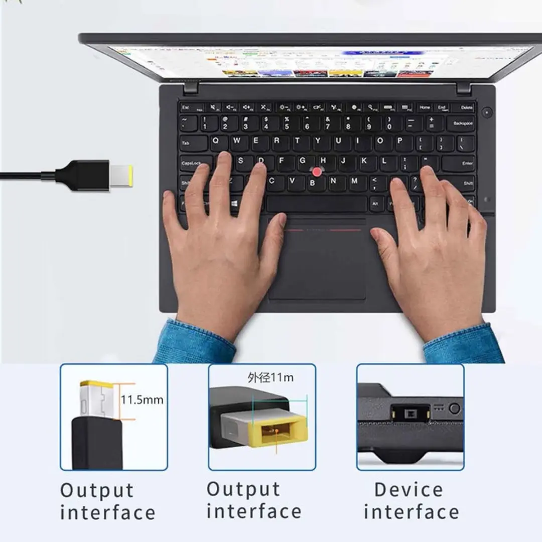 NÖRDIC USBC-LEN135 USB-C Kabel 135W - 2m - Zwart