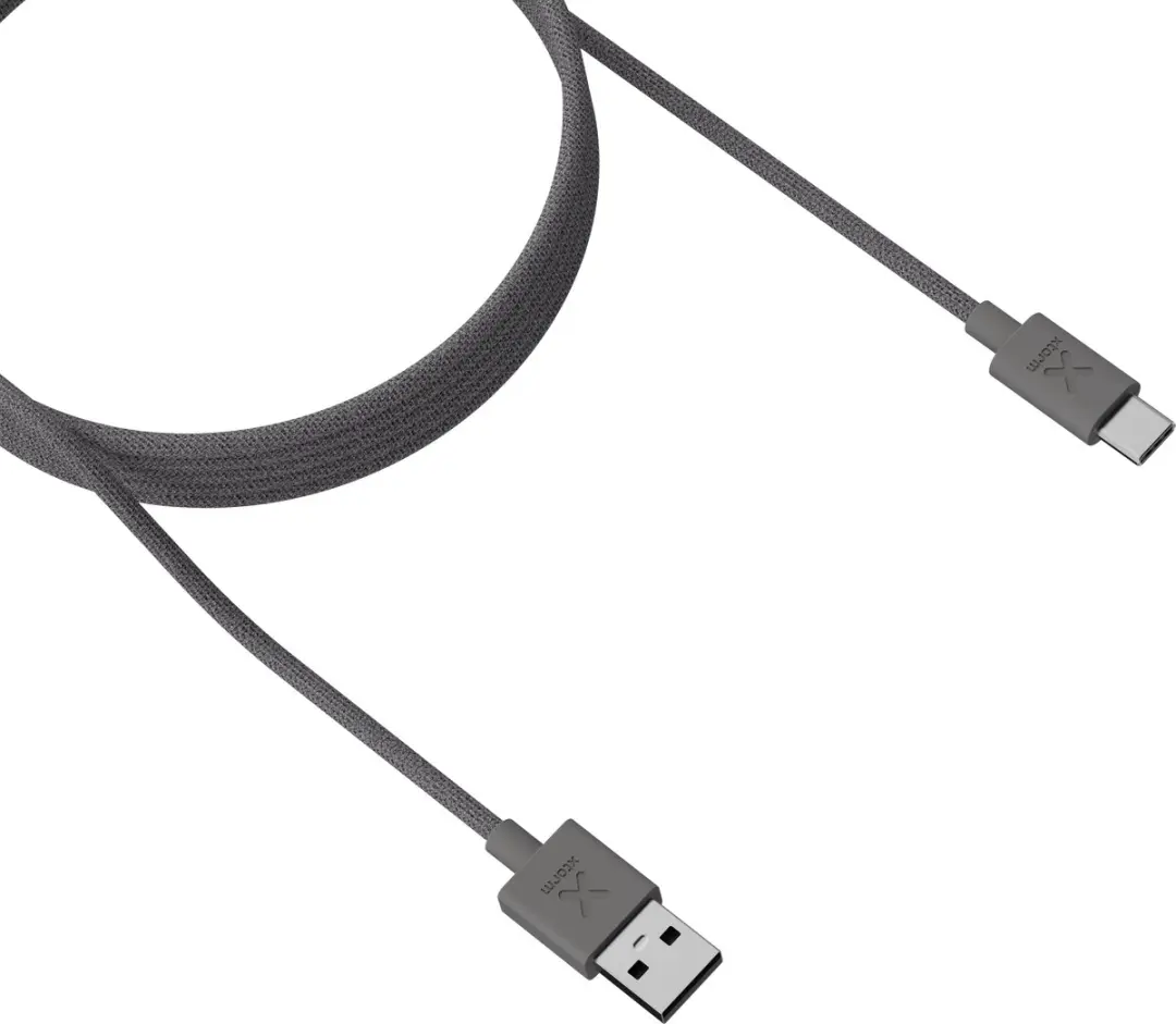 Xtorm Go2 USB-A naar USB-C Kabel 1m - Grijs - afbeelding 6 van 6