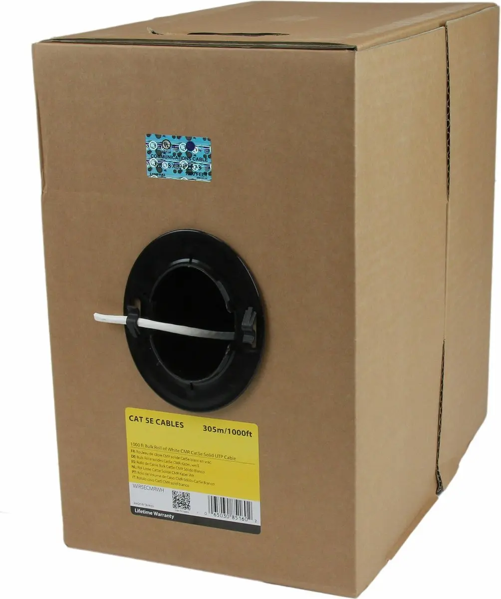 Startech Cat 5e CMR Ethernetkabel Wit