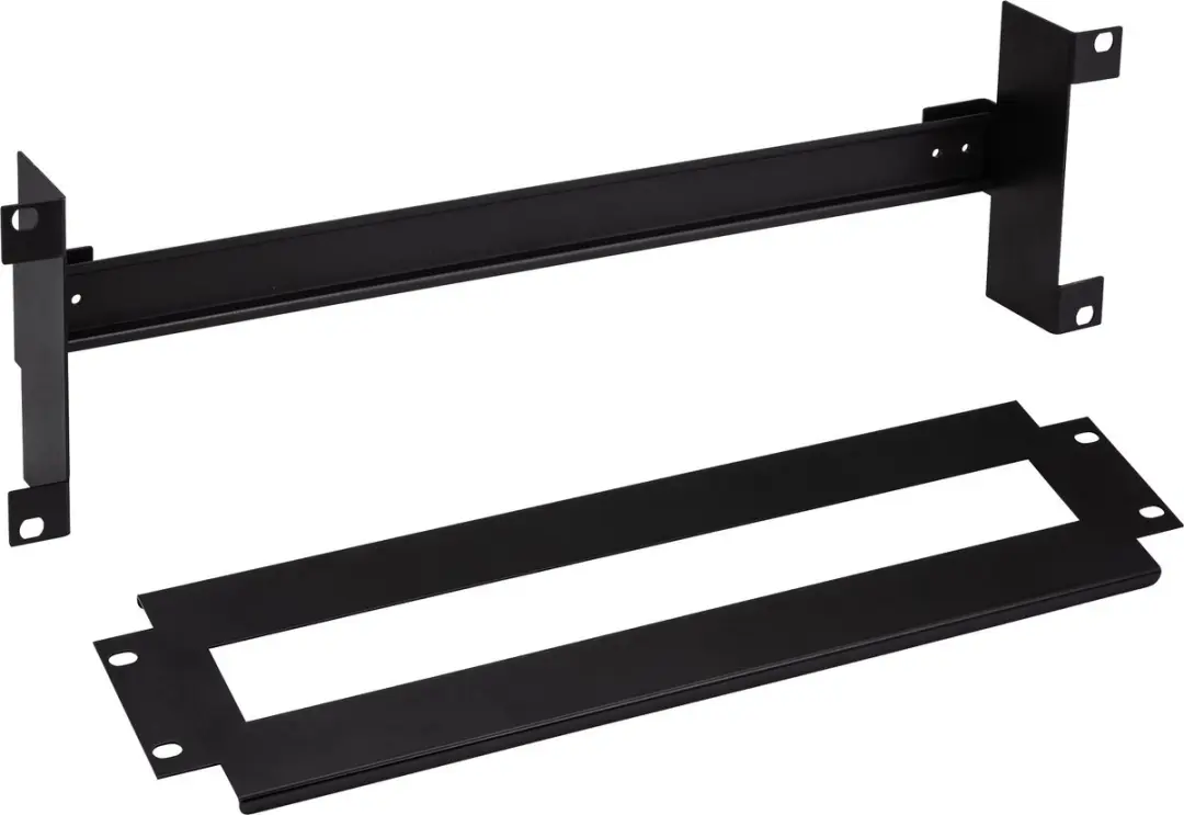 InLine 19 inch DIN-rail Paneel 3U - Zwart