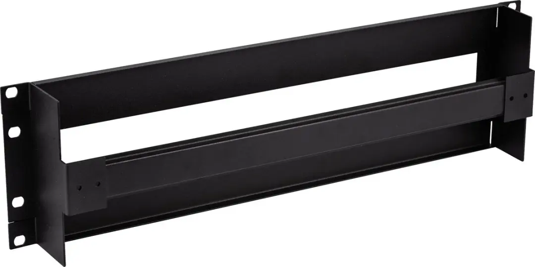 InLine 19 inch DIN-rail Paneel 3U - Zwart