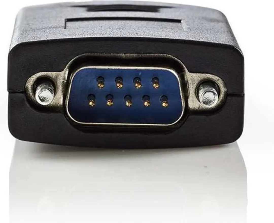 Nedis RS232-Converter CCGW60852BK09 - USB naar RS232 - 0,90 m - Zwart
