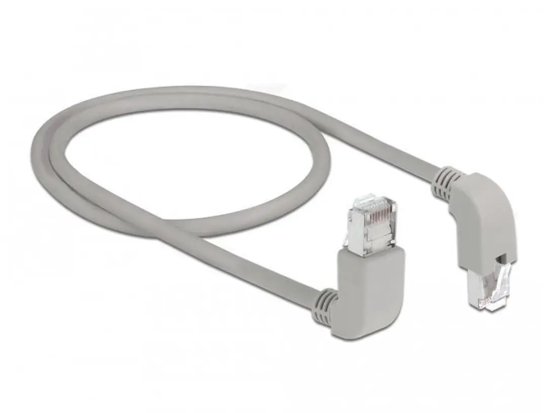 Delock S/FTP CAT6a Netwerkkabel 10Gbps - 0,5m - Grijs