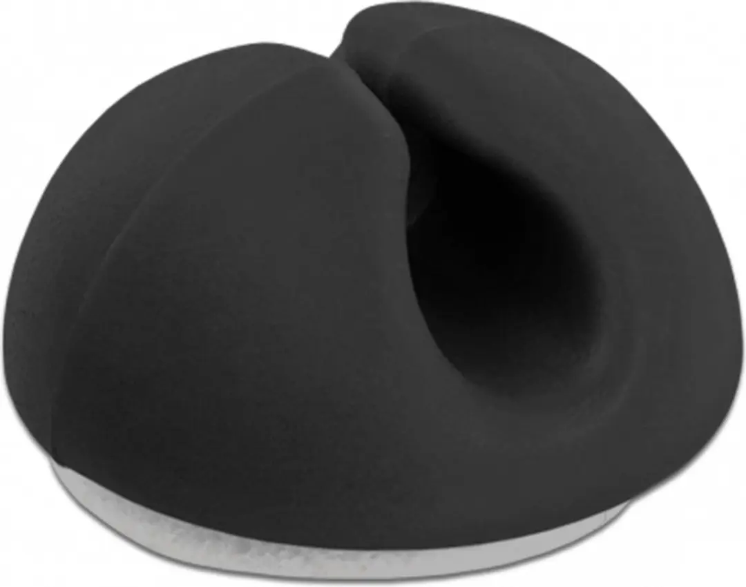 Delock Cable Holder Mini Zwart - 10 Stuks