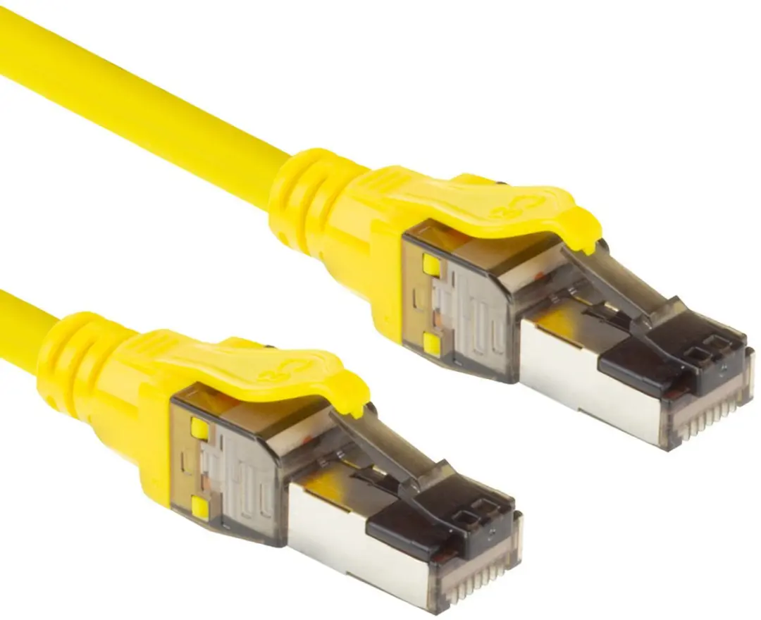 ACT Gele SFTP CAT8 Patchkabel FB8005