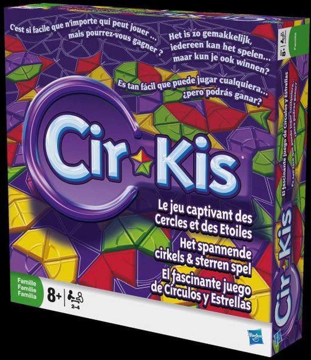 Hasbro CirKis - Gezellig familiespel voor 8+ jaar - 80 speelstukjes