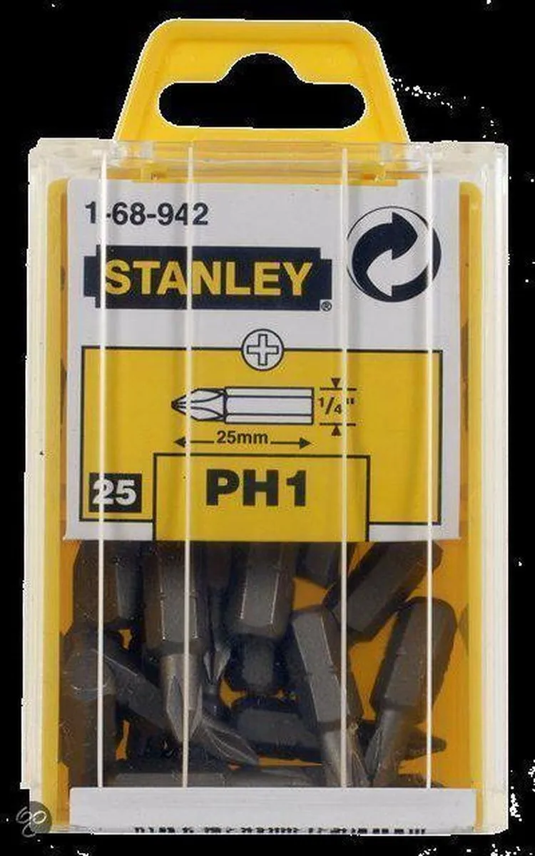 Stanley 1/4" Phillips Bit Nr1