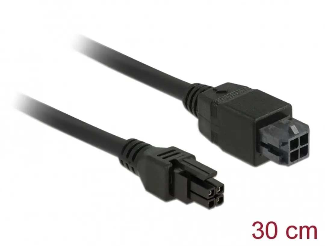 Delock Micro Fit 3.0 4-pin Kabel M>V 30cm