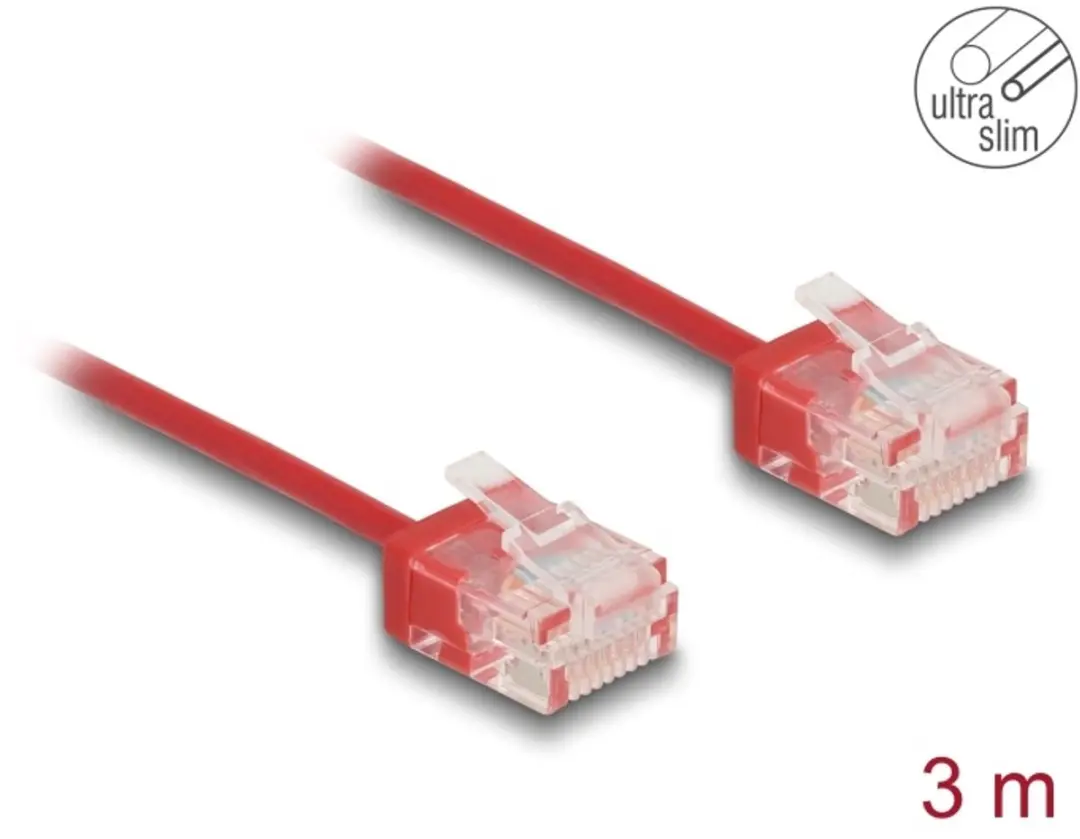 Delock RJ45 Cat.6 UTP Kabel 3m
