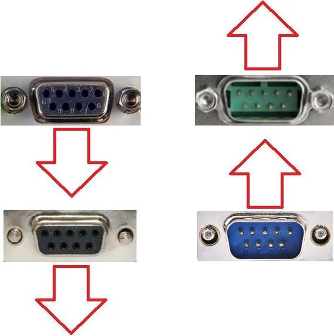 Delock RS232 Haakse Adapter 65595 - Zwart - afbeelding 6 van 6