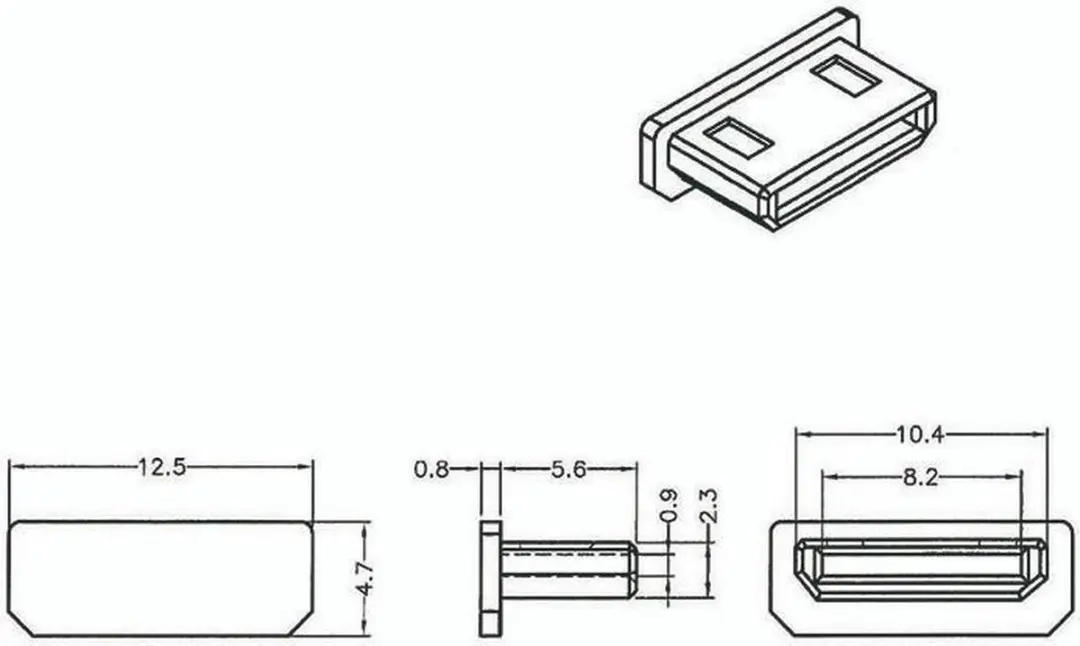 Delock Poortbeschermer Mini HDMI - 10 Stuks