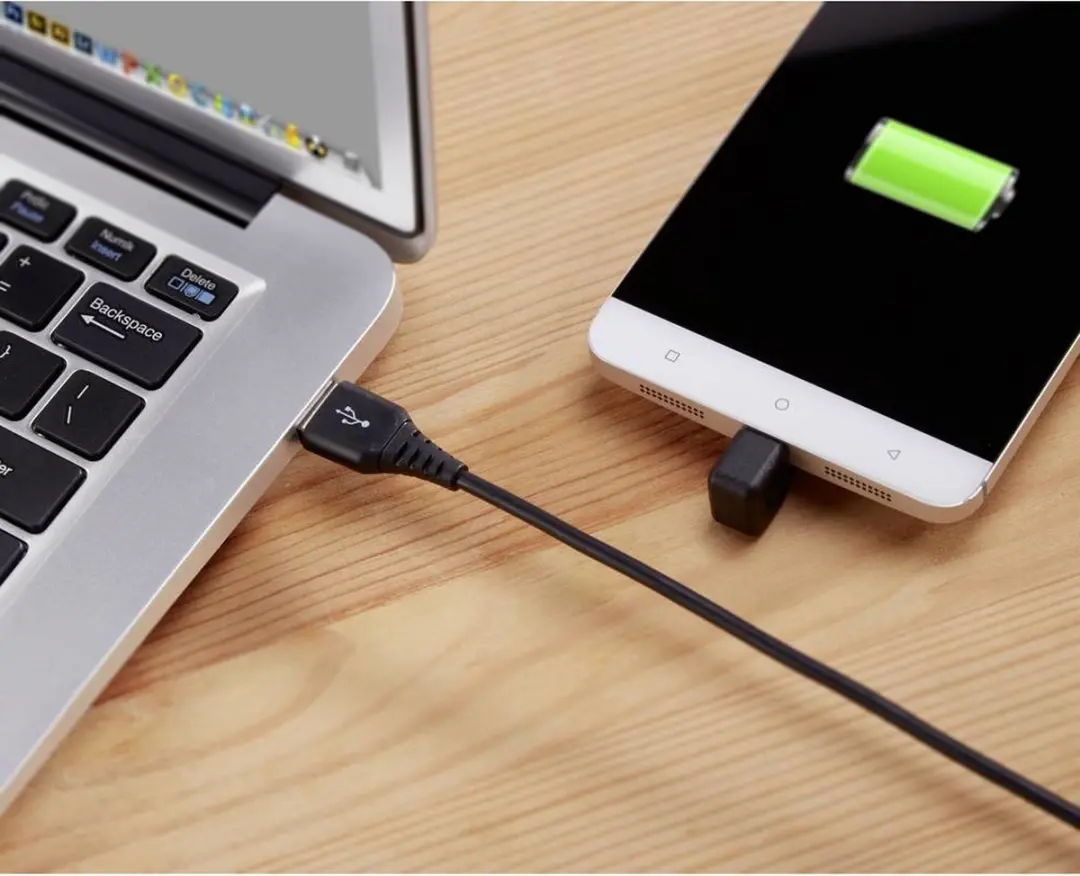 Renkforce RF-4609276 USB-kabel USB-C naar USB-A 1m - Zwart - afbeelding 6 van 6