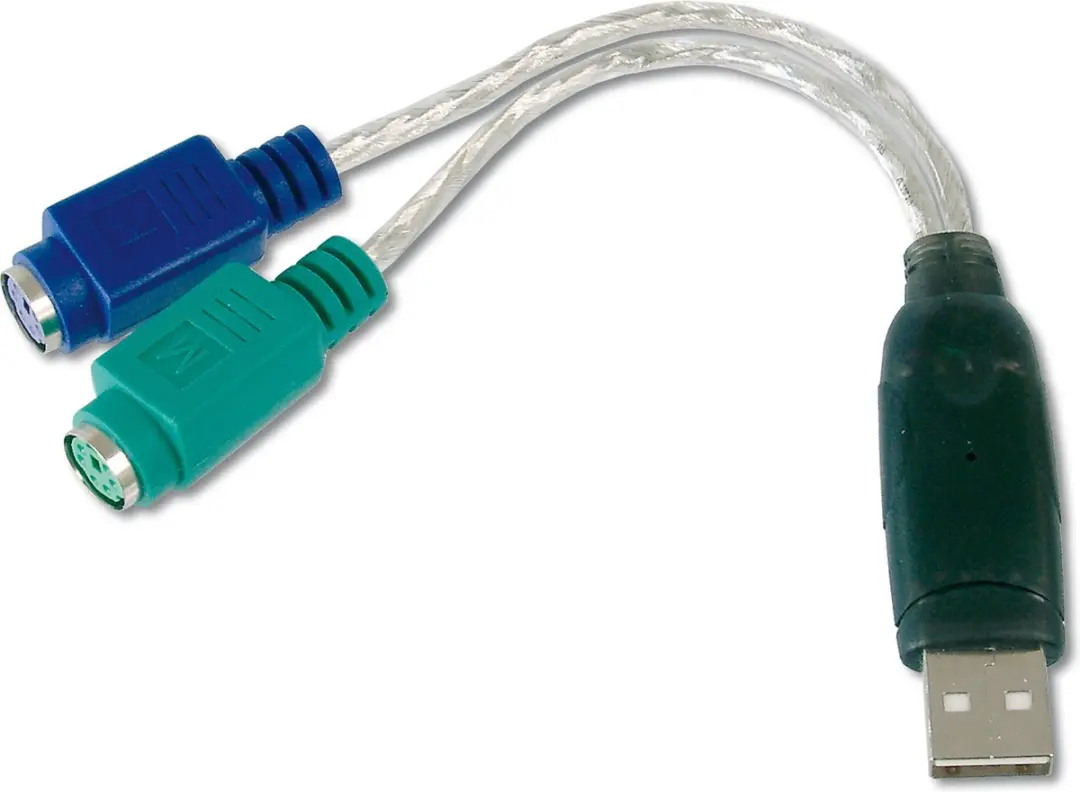 Digitus DA-70118 USB naar PS/2 Adapter