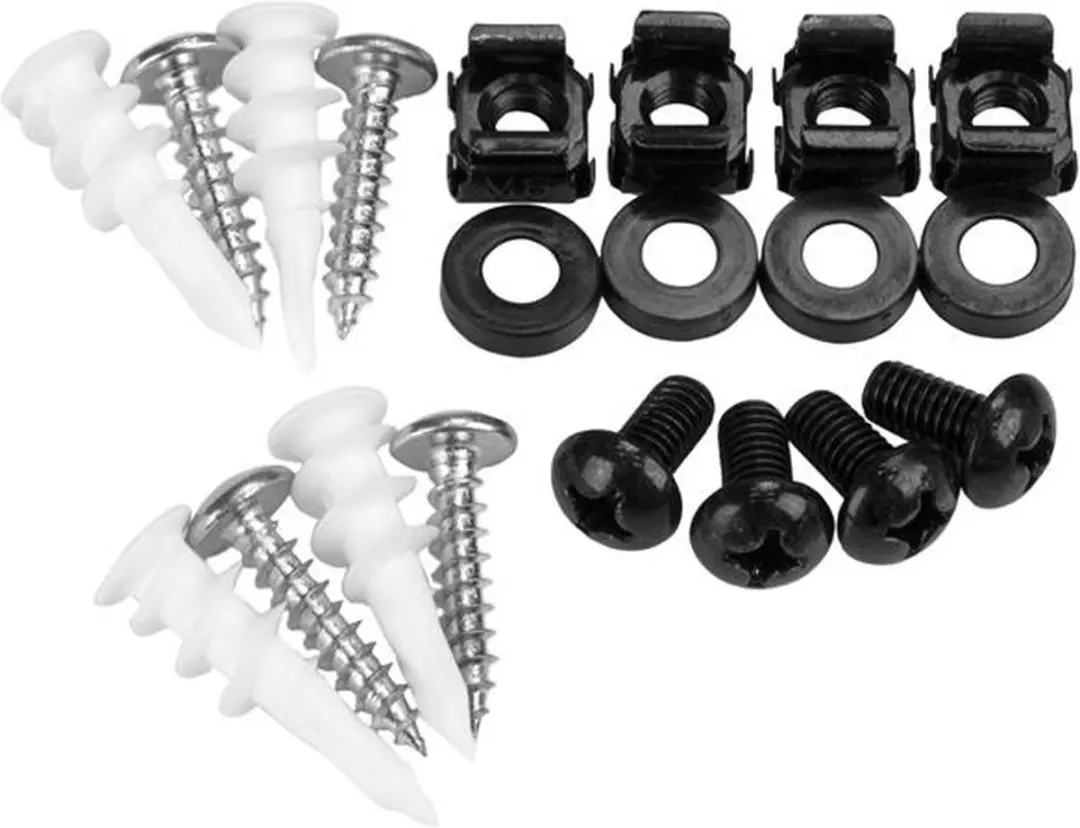 Startech 19" Wandbeugel 2U Patchpaneel - Zwart