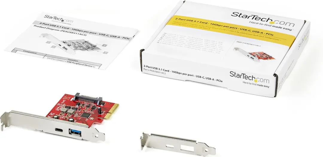Startech PEXUSB311AC3 PCI-kaart