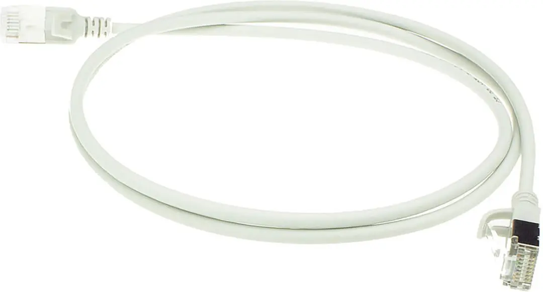 ACT DC7010 Grijze CAT6A Patchkabel 10m - LSZH U/FTP